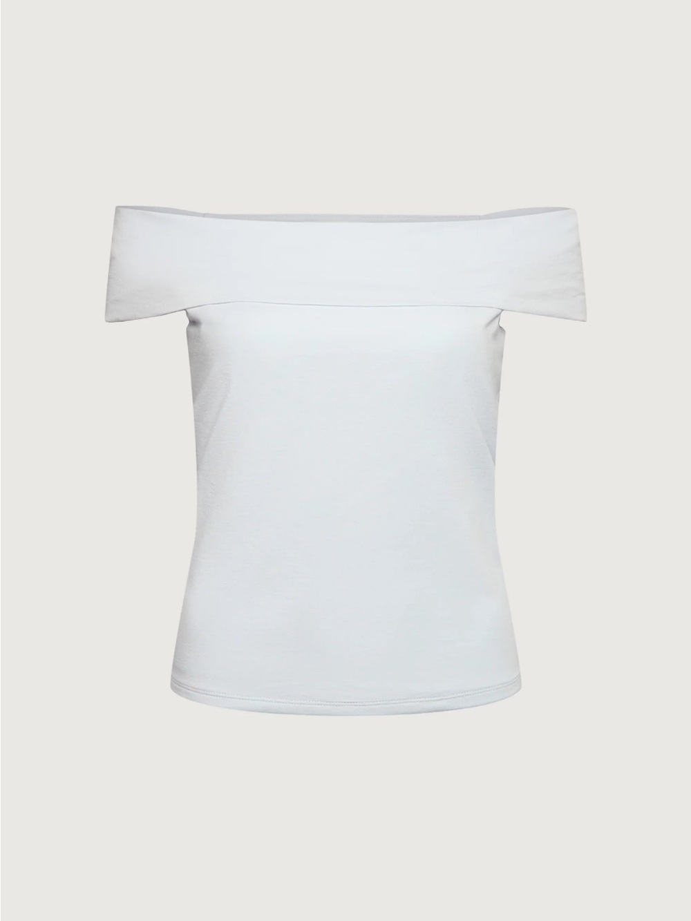 OAK + FORT Off-Shoulder Knit Top